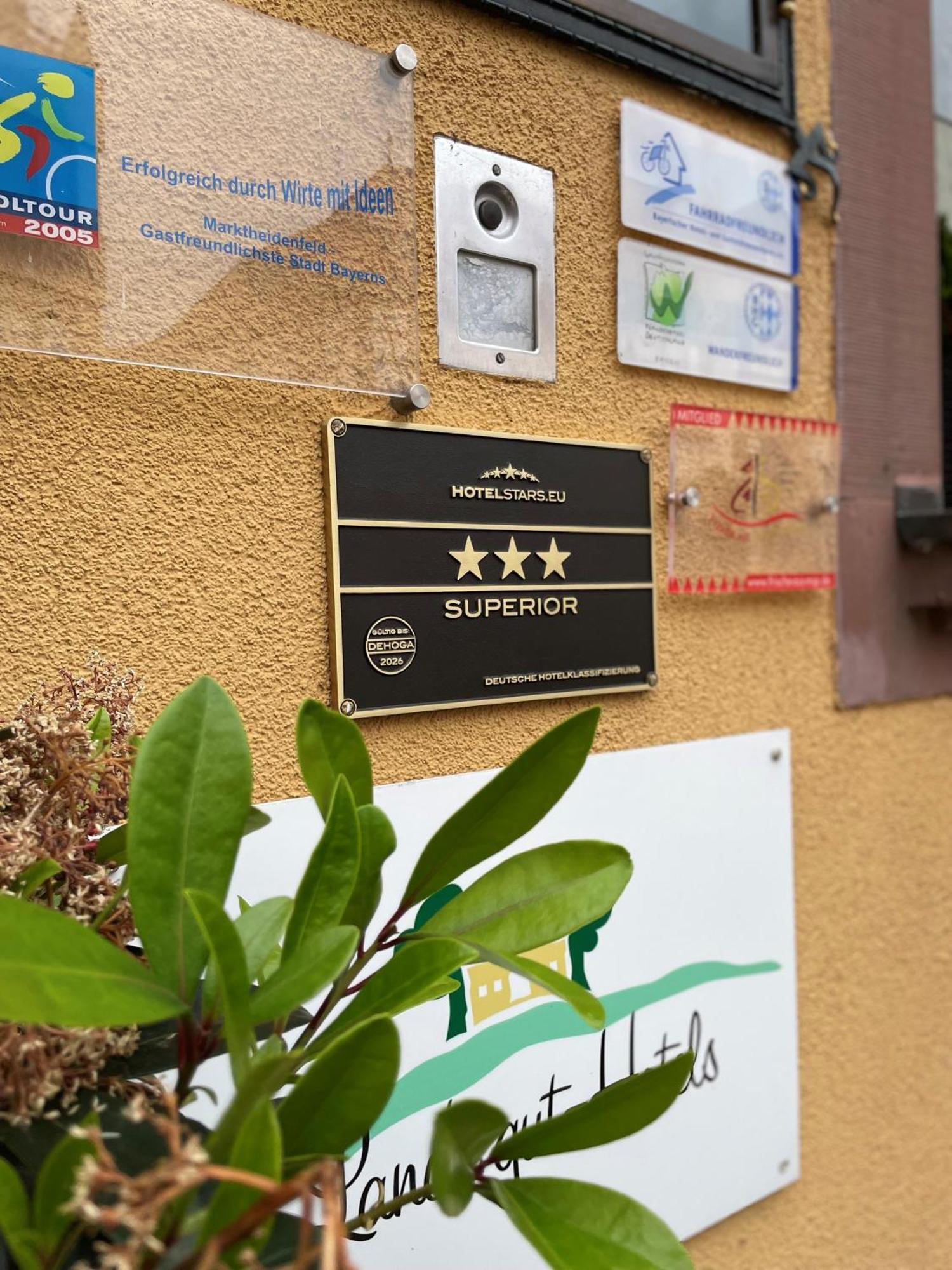 Land-Gut Hotel Zum Loewen Garni Marktheidenfeld Luaran gambar